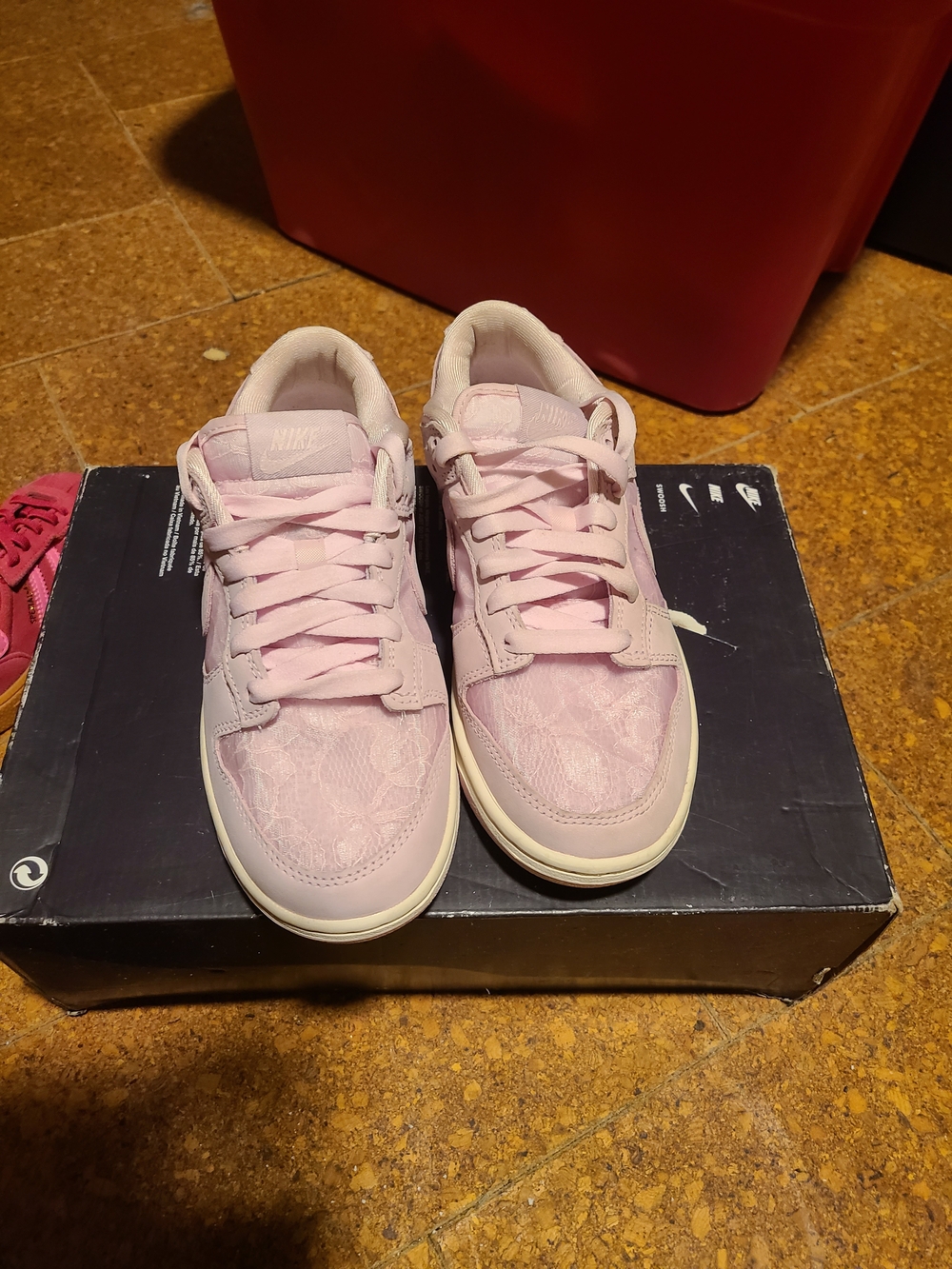 Nike Women’s Pink Low-Top Athletic Sneakers